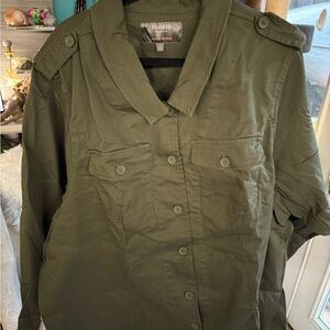 Torrid Women's Utility Jacket in Olive